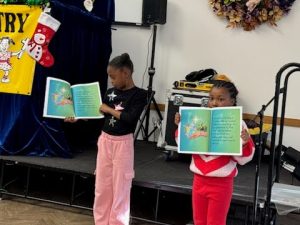 Life Development with children displaying post boards